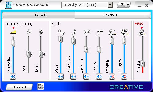 Creative Surround Mixer